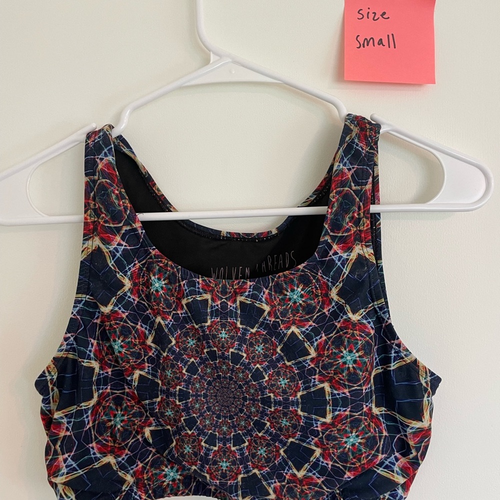 Woven Threads Kaleidoscope Tank Top - Multicolor
